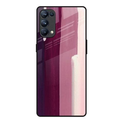 Brush Stroke Art Glossy Case for Oppo Reno5 Pro