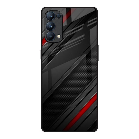 Modern Abstract Glossy Case for Oppo Reno5 Pro