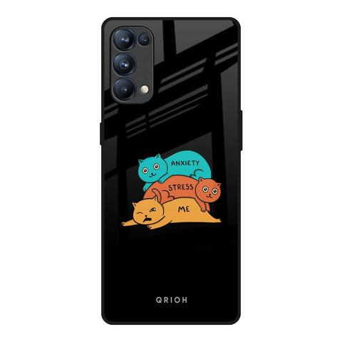 Anxiety Stress Glossy Case for Oppo Reno5 Pro