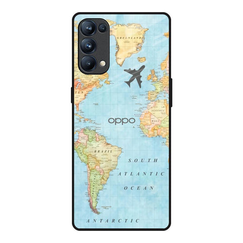 Fly Around The World Glossy Case for Oppo Reno5 Pro