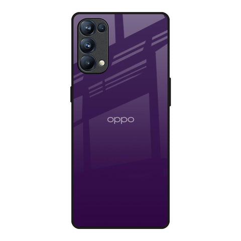 Dark Purple Glossy Case for Oppo Reno5 Pro