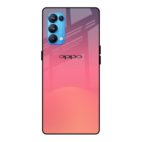 Sunset Orange Glossy Case for Oppo Reno5 Pro