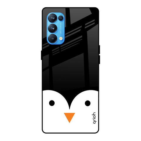 Cute Penguin Glossy Case for Oppo Reno5 Pro