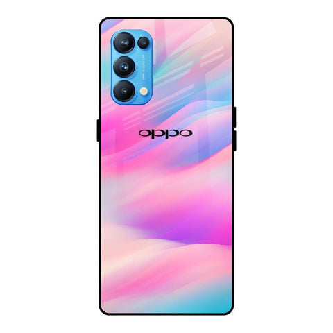 Colorful Waves Glossy case for Oppo Reno5 Pro