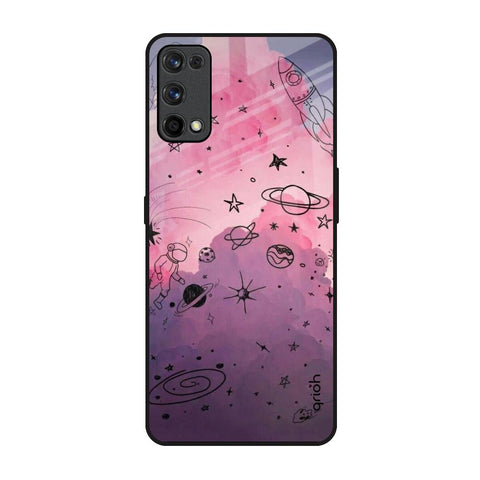 Space Doodles Glossy Case for Realme X7 Pro