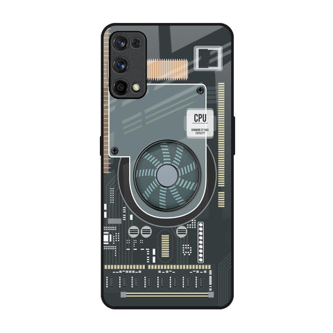Motherboard Circuit Glossy Case for Realme X7 Pro