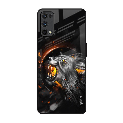 Aggressive Lion Glossy Case for Realme X7 Pro