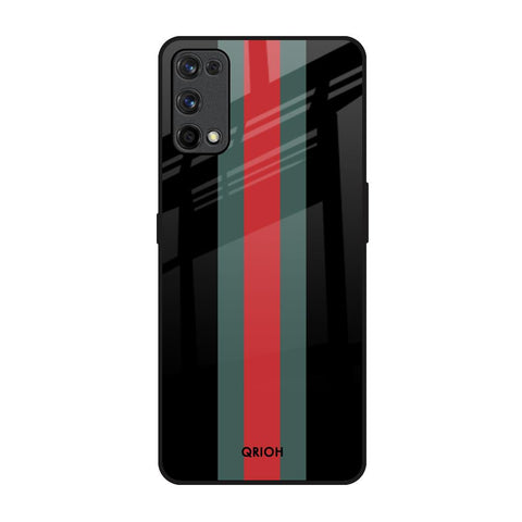 Vertical Stripes Glossy Case for Realme X7 Pro