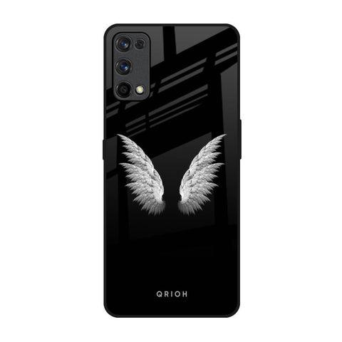 White Angel Wings Glossy Case for Realme X7 Pro