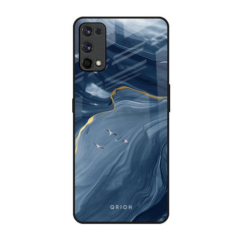 Deep Ocean Marble Glossy Case for Realme X7 Pro