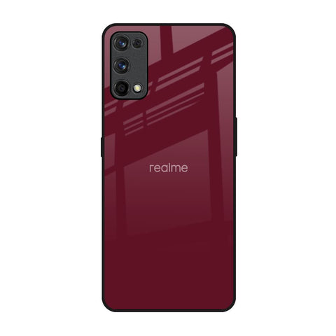 Classic Burgundy Glossy Case for Realme X7 Pro