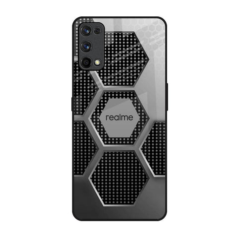 Hexagon Style Glossy Case For Realme X7 Pro