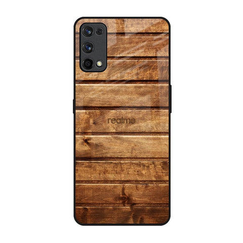 Wooden Planks Glossy Case for Realme X7 Pro