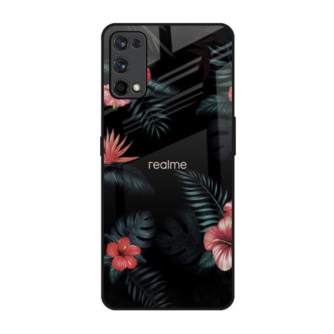 Tropical Art Flower Glossy Case for Realme X7 Pro