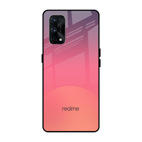 Sunset Orange Glossy Case for Realme X7 Pro