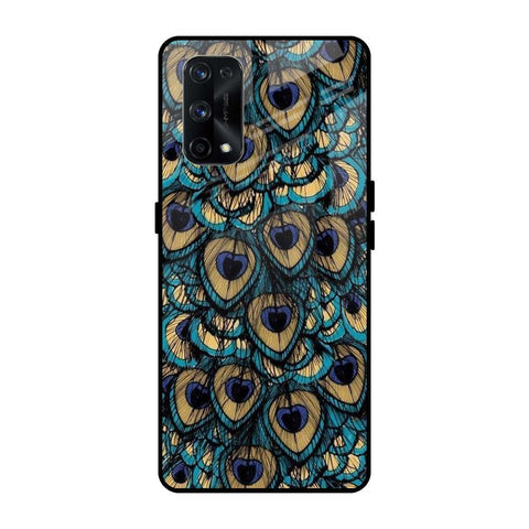 Peacock Feathers Glossy case for Realme X7 Pro