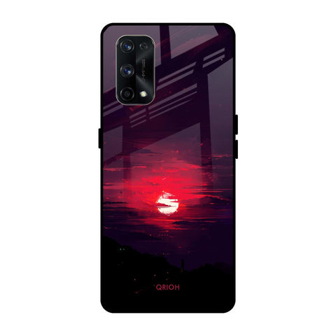 Morning Red Sky Glossy Case For Realme X7 Pro