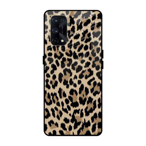 Leopard Seamless Glossy Case For Realme X7 Pro