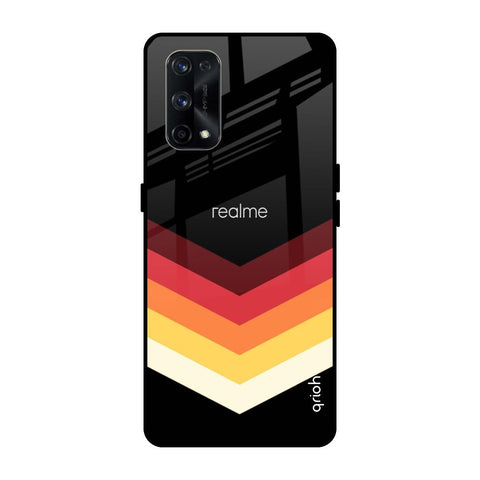 Abstract Arrow Pattern Glossy Case For Realme X7 Pro