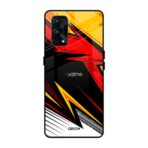Race Jersey Pattern Glossy Case For Realme X7 Pro