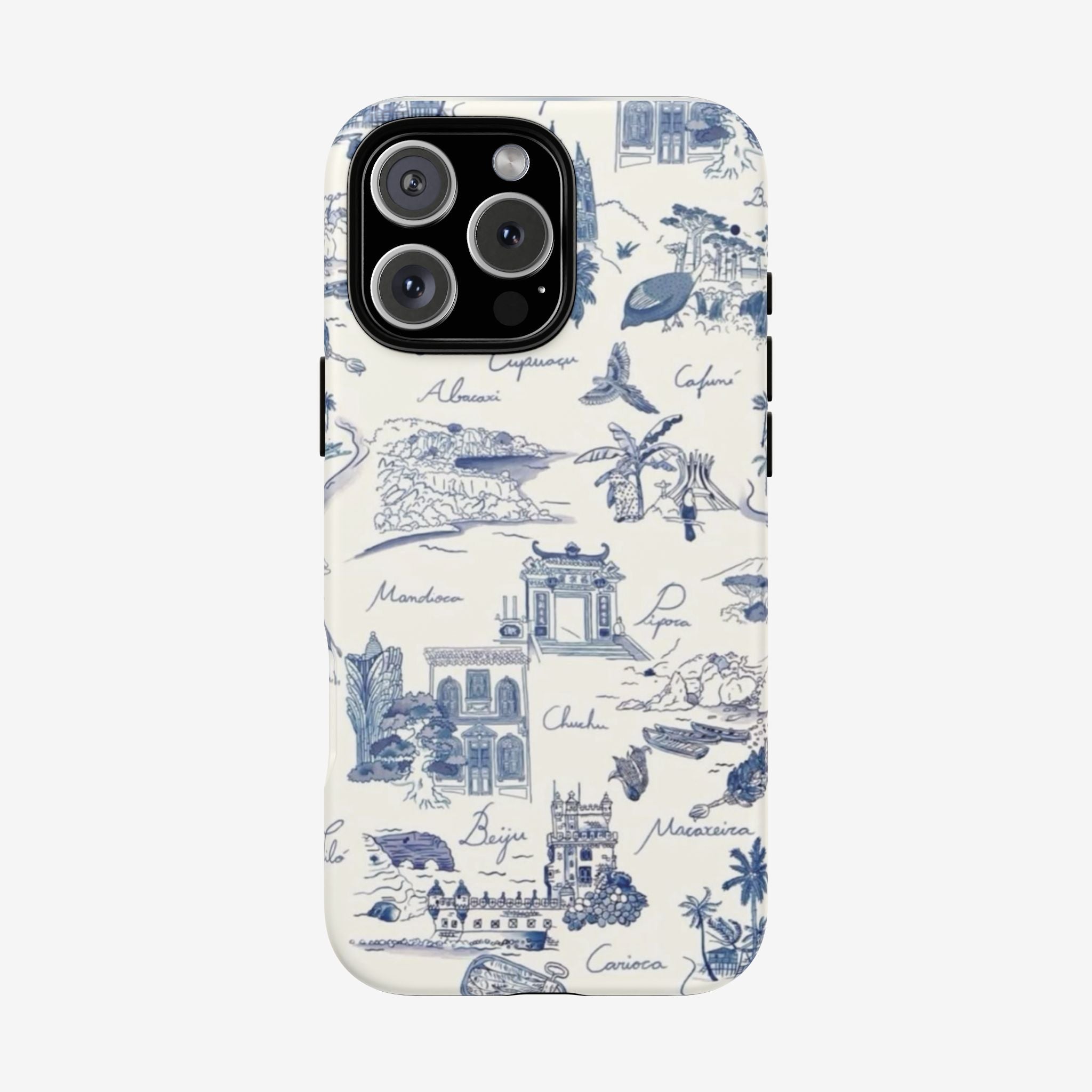 Crimson Bloom Tough Case  Available For All iPhone Models