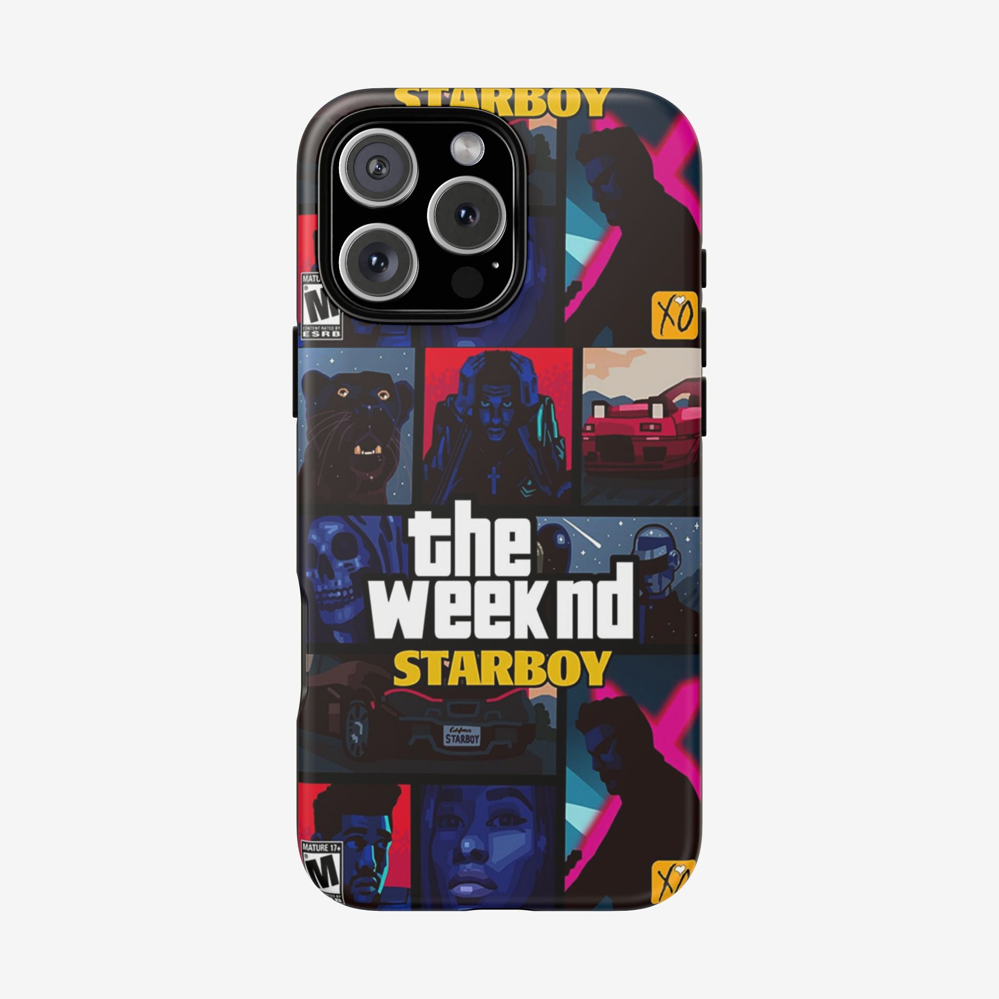 Neon Night Collage Tough Case  Available For All iPhone Models