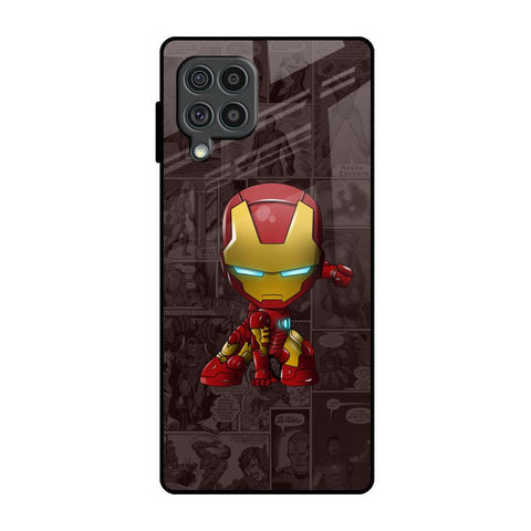 Angry Baby Super Hero Glossy Case for Samsung Galaxy F62