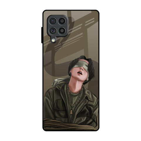 Blind Fold Glossy Case for Samsung Galaxy F62