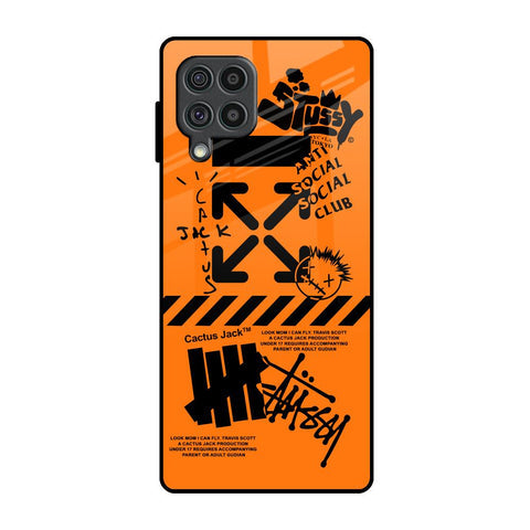 Anti Social Club Glossy Case for Samsung Galaxy F62