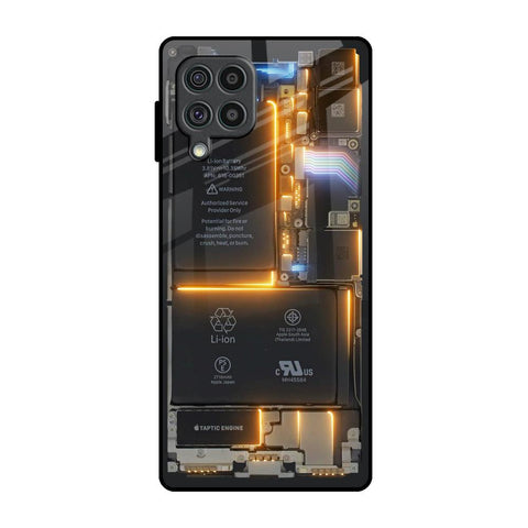 Glow Up Skeleton Glossy Case for Samsung Galaxy F62