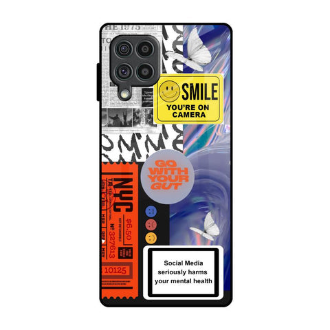 Smile for Camera Glossy Case for Samsung Galaxy F62