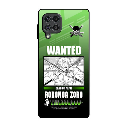 Zoro Wanted Glossy Case for Samsung Galaxy F62