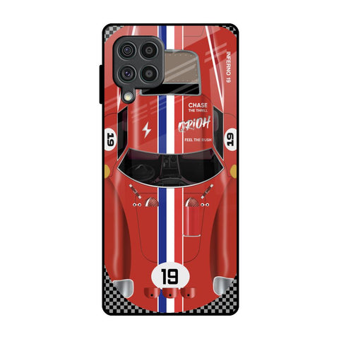 Racing Vintage Glossy Case for Samsung Galaxy F62