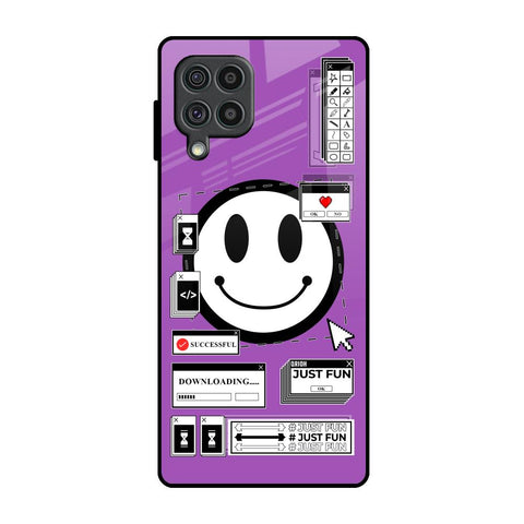 Code with Smile Glossy Case for Samsung Galaxy F62