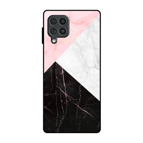 Marble Collage Art Glossy Case For Samsung Galaxy F62