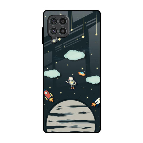 Astronaut Dream Glossy Case For Samsung Galaxy F62