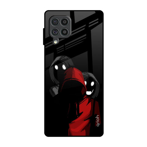 Shadow Character Glossy Case for Samsung Galaxy F62