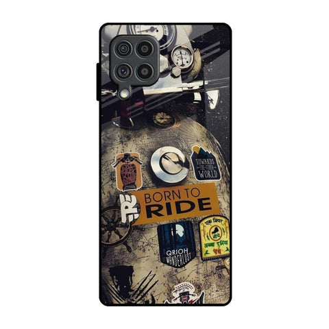 Ride Mode On Glossy Case for Samsung Galaxy F62