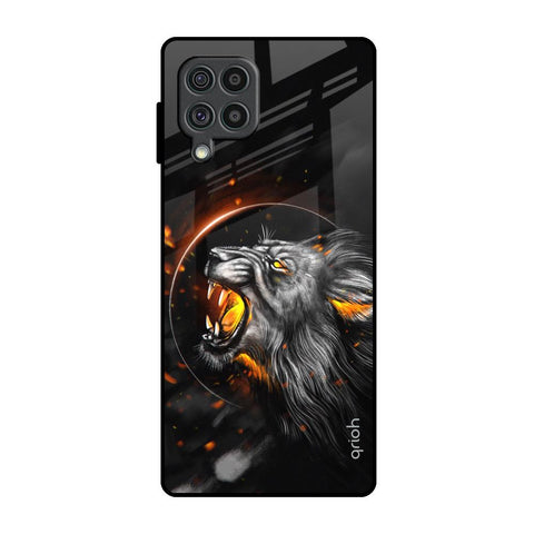 Aggressive Lion Glossy Case for Samsung Galaxy F62