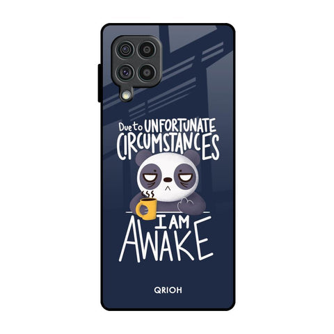 Struggling Panda Glossy Case for Samsung Galaxy F62