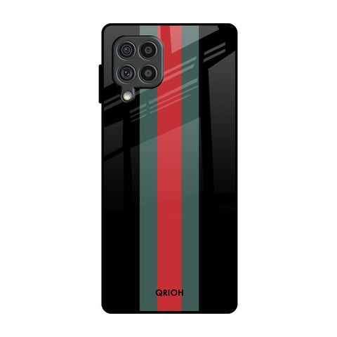 Vertical Stripes Glossy Case for Samsung Galaxy F62