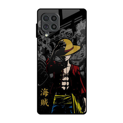 Dark Luffy Glossy Case for Samsung Galaxy F62