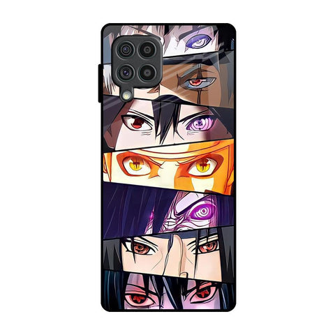 Anime Eyes Glossy Case for Samsung Galaxy F62