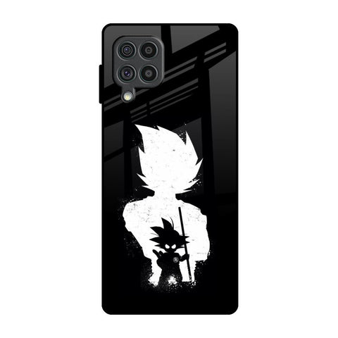 Monochrome Goku Glossy Case for Samsung Galaxy F62