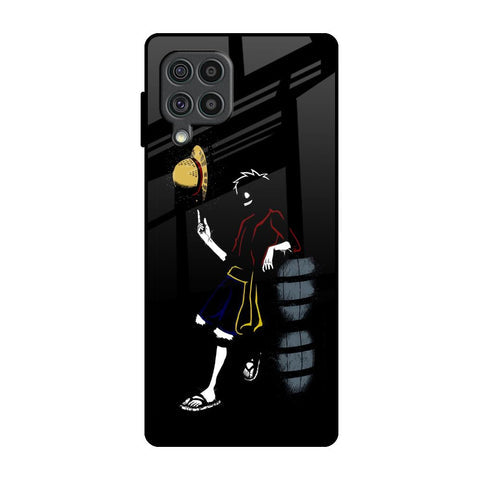 Luffy Line Art Glossy Case for Samsung Galaxy F62