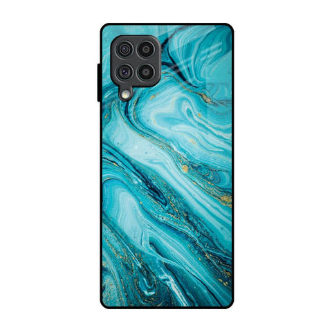 Ocean Marble Glossy Case for Samsung Galaxy F62