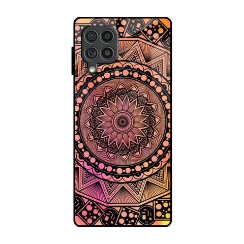 Floral Mandala Glossy Case for Samsung Galaxy F62