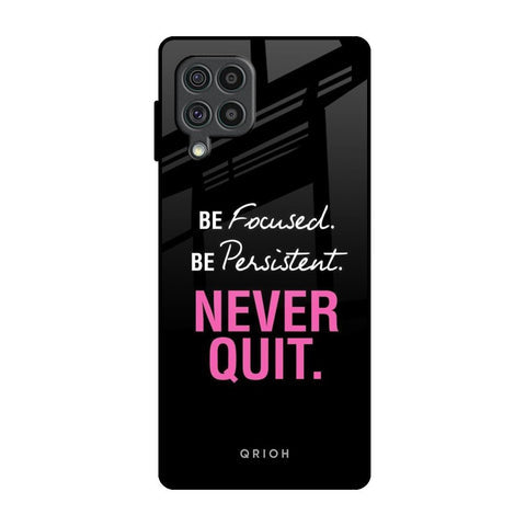 Be Focused Glossy Case for Samsung Galaxy F62
