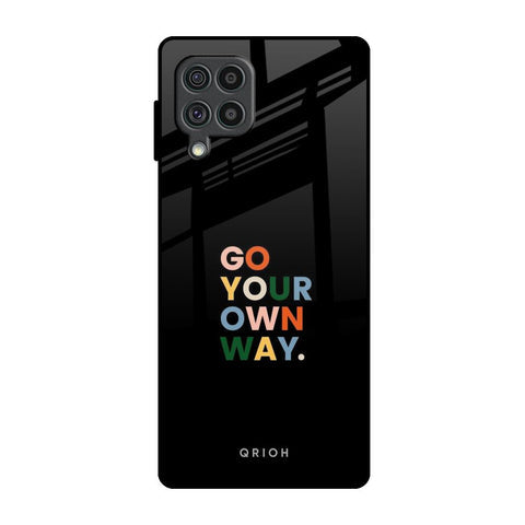 Go Your Own Way Glossy Case for Samsung Galaxy F62