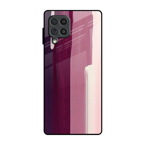 Brush Stroke Art Glossy Case for Samsung Galaxy F62